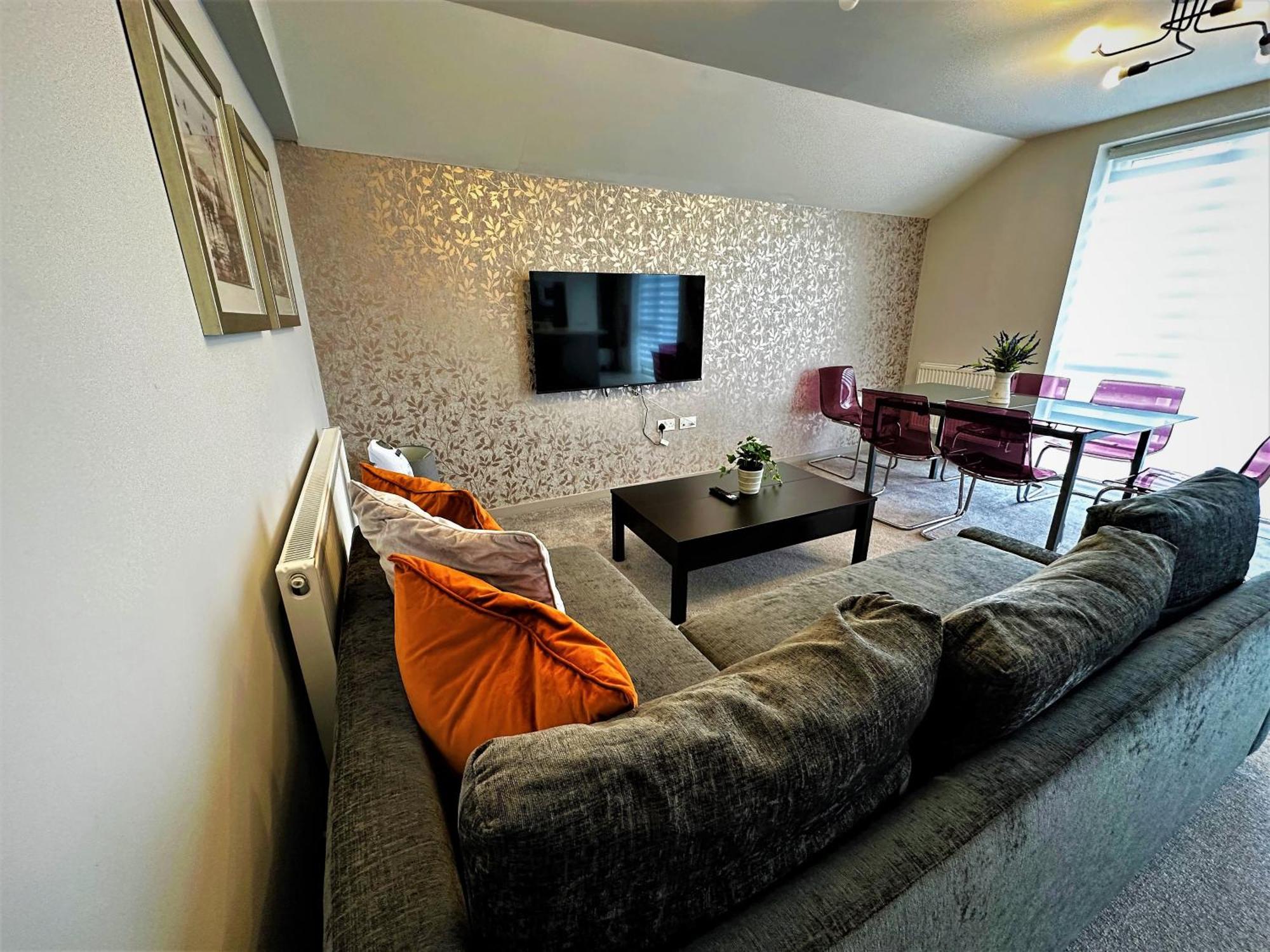 Horizon House, Modern 2-Bedroom Flat 2, Parking, Netflix, オックスフォード エクステリア 写真